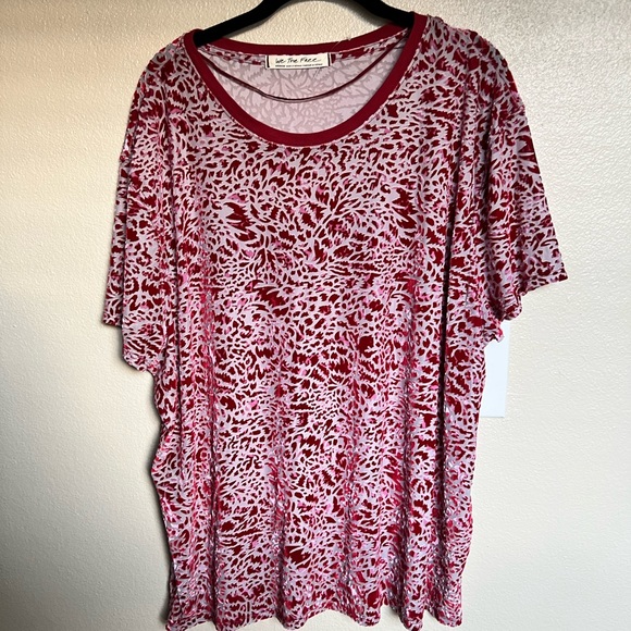 We the free burnout tee velvet - Picture 1 of 5